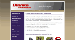 Desktop Screenshot of blankeindustries.com